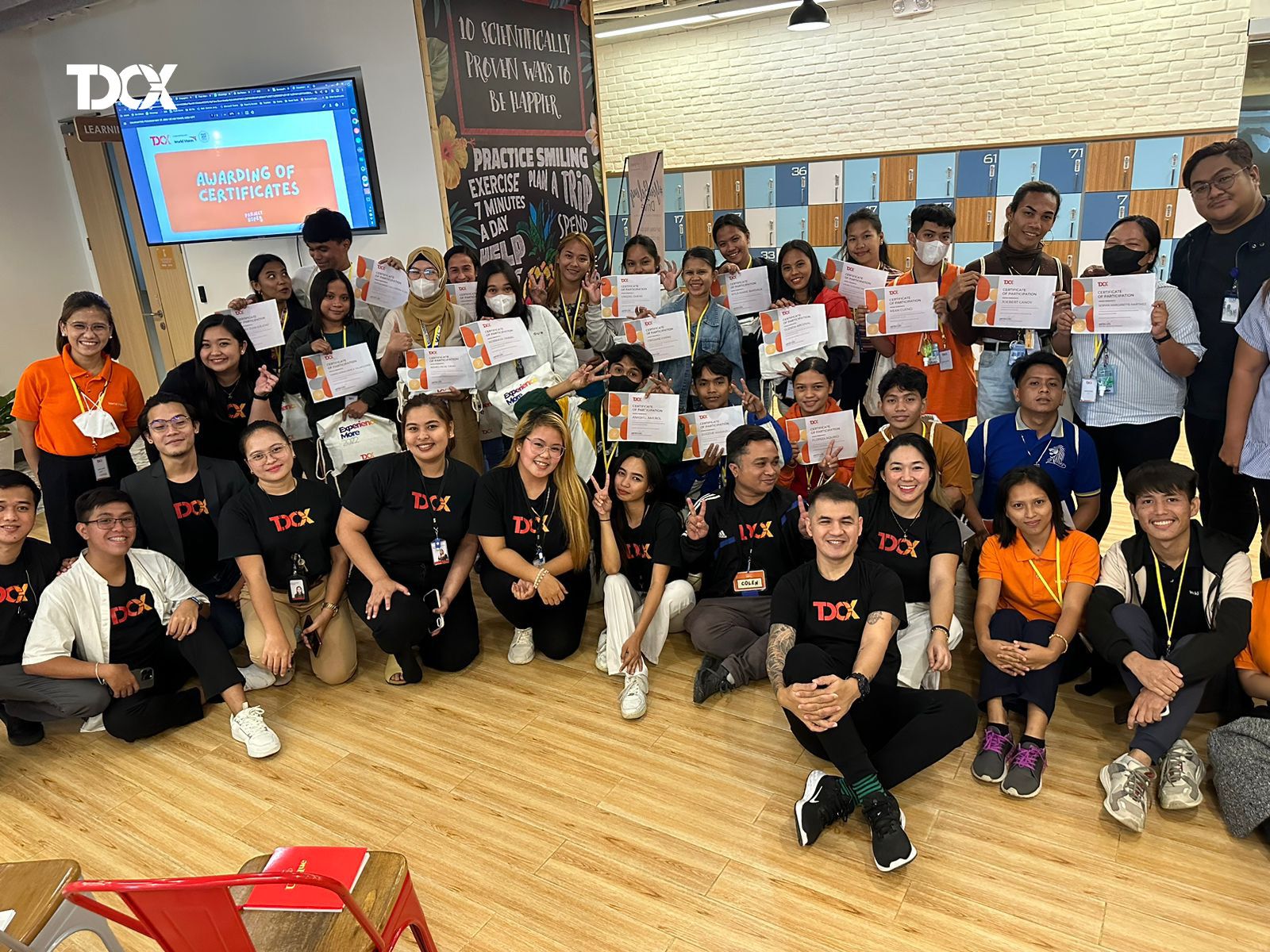 Philippines —  activity of Project HOPE where 21 out-of-school youth completed the 3-day training led by the TDHeroes in Cebu and guided by the Learning and Development facilitators. This was done in partnership with World Vision Philippines