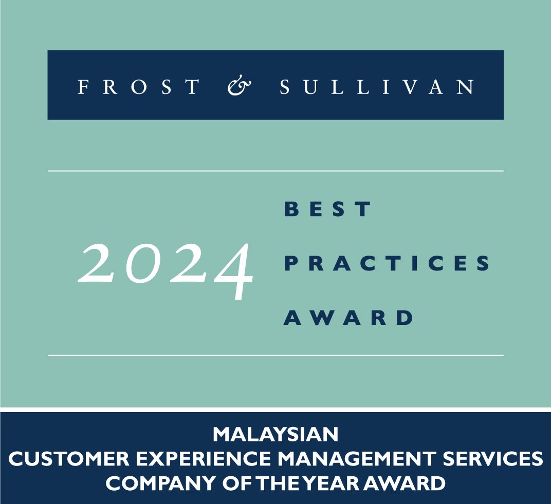 TDCX Malaysia Recognized as Frost & Sullivan’s 2024 Malaysian Customer Experience Management Services Company of the Year