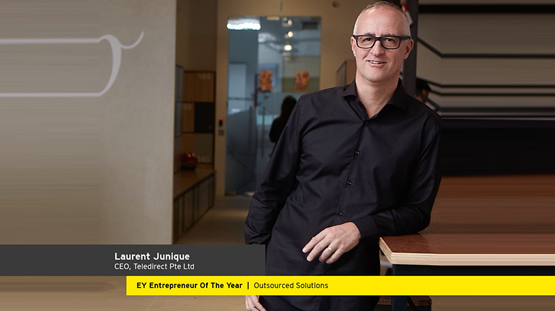 CEO Wins Outsourced Solutions Award at EY Entrepreneur of The Year 2018